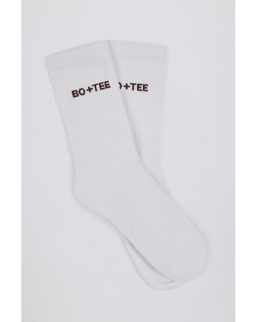 BO+TEE Multicolor Ribbed Crew Sock Bundle