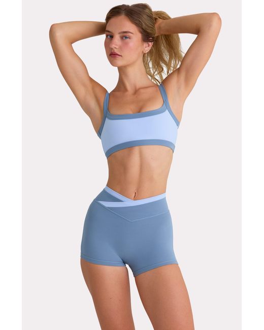 BO+TEE Blue Soft Active Shorts
