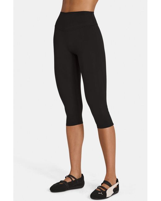 BO+TEE Black Soft Active Capri Leggings