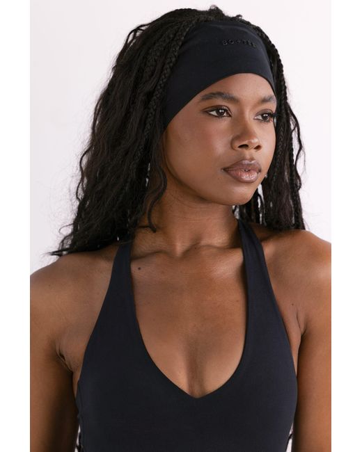 BO+TEE Black Soft Active Headband 3-Pack