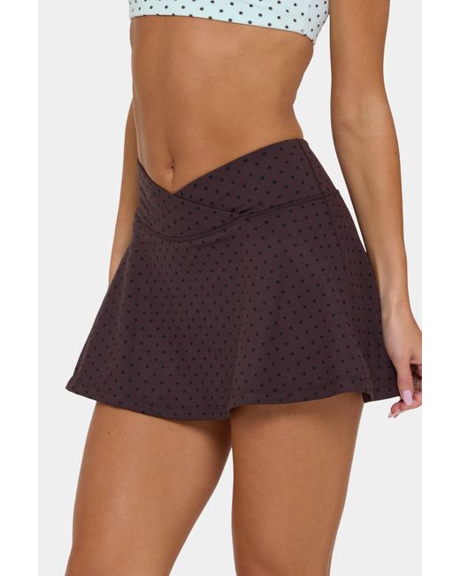 BO+TEE Brown Soft Active Mini Skort