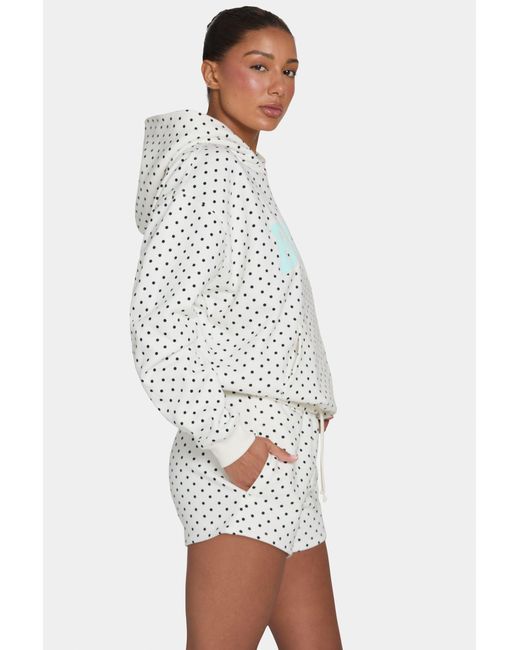 BO+TEE White Sweat Shorts
