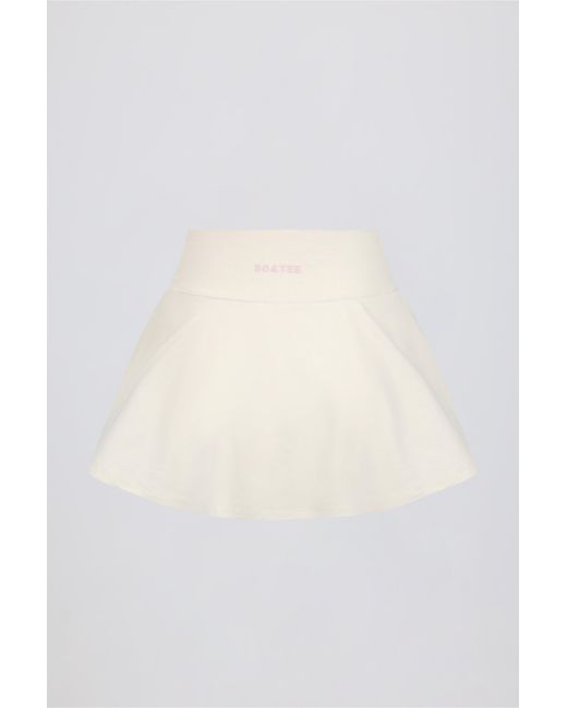 BO+TEE White Soft Active Mini Skort