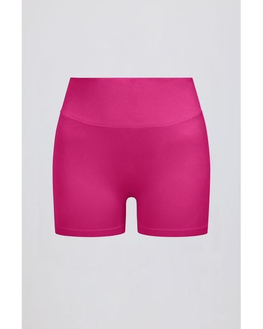 BO+TEE Purple Define Luxe Mini Shorts