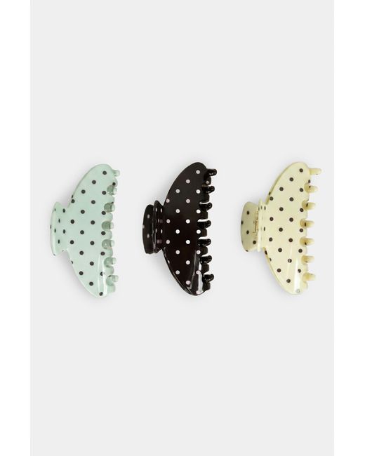BO+TEE Multicolor Claw Clip 3-Pack