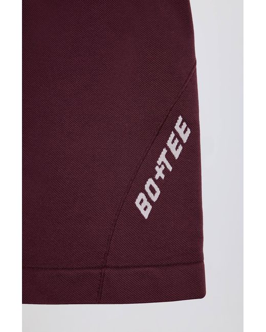 BO+TEE Red Super Sculpt Seamless Mini Shorts