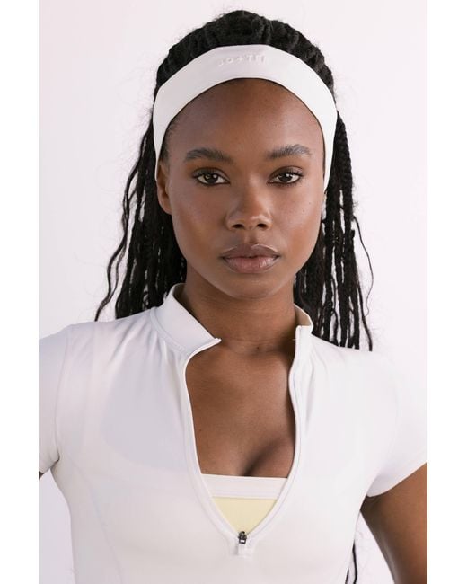 BO+TEE White Soft Active Headband 3-Pack
