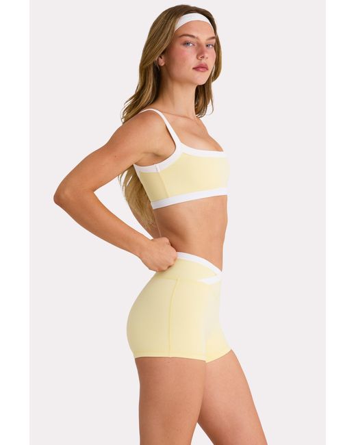 BO+TEE Yellow Soft Active Shorts