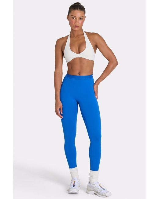 BO+TEE Blue Soft Active Leggings
