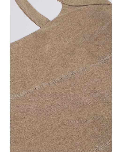 BO+TEE Brown Cropped Tank Top