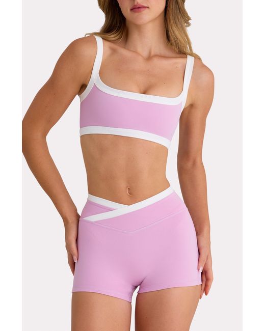BO+TEE Pink Soft Active Shorts