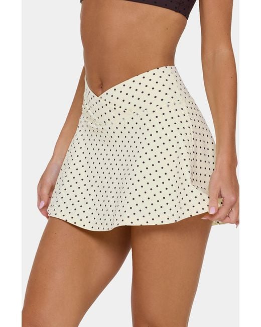 BO+TEE Yellow Soft Active Mini Skort