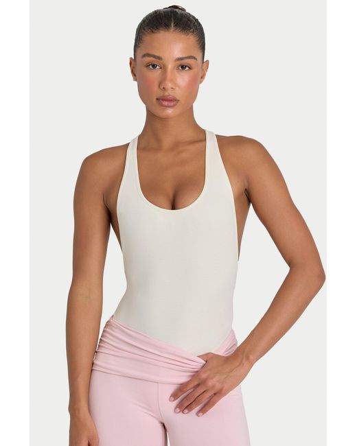 BO+TEE White Buttercloud Bodysuit