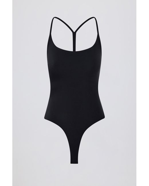 BO+TEE Black Cut-Out Bodysuit