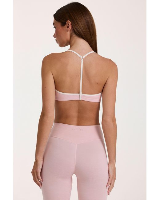 BO+TEE Pink Soft Active Sports Bra
