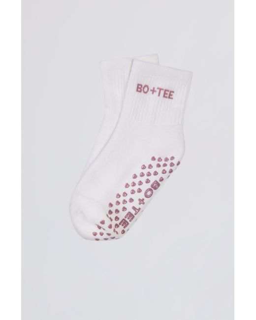 BO+TEE White Pilates 2-Pack Socks Bundle