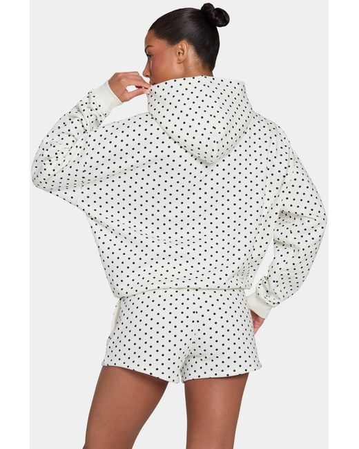 BO+TEE White Sweat Shorts