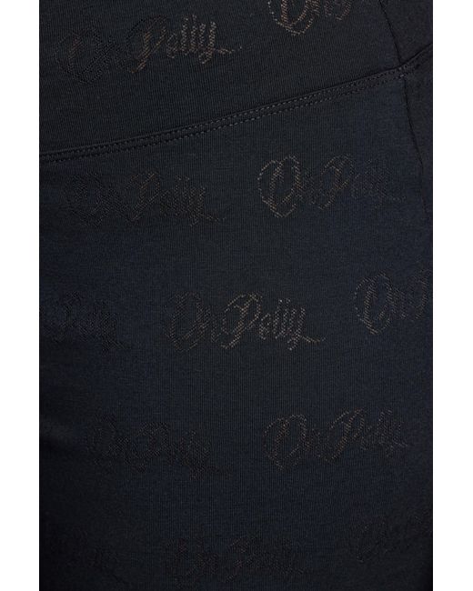 Oh Polly Multicolor Tall Mid Rise Straight Leg Pointelle Trousers