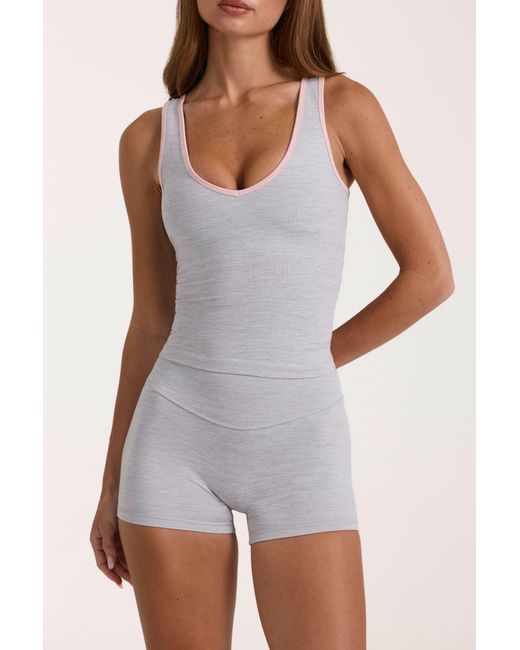 BO+TEE Gray Soft Active Tank Top