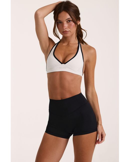BO+TEE White Soft Active Sports Bra