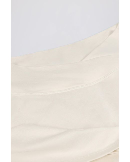 BO+TEE White Soft Active Mini Skort