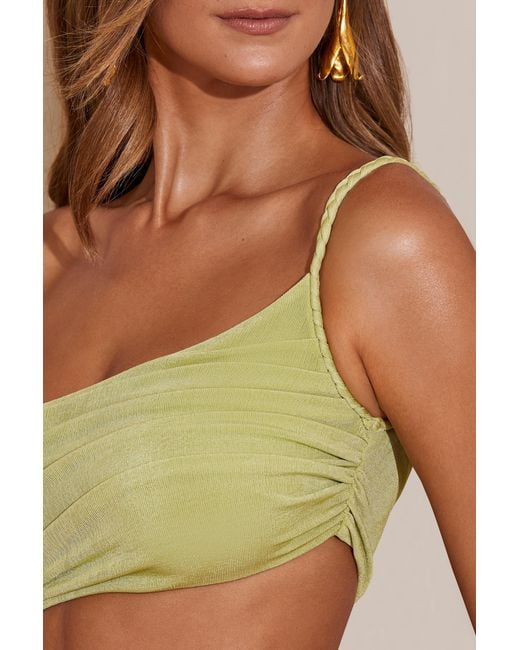 Oh Polly Green One Shoulder Cut Out Maxi Dress