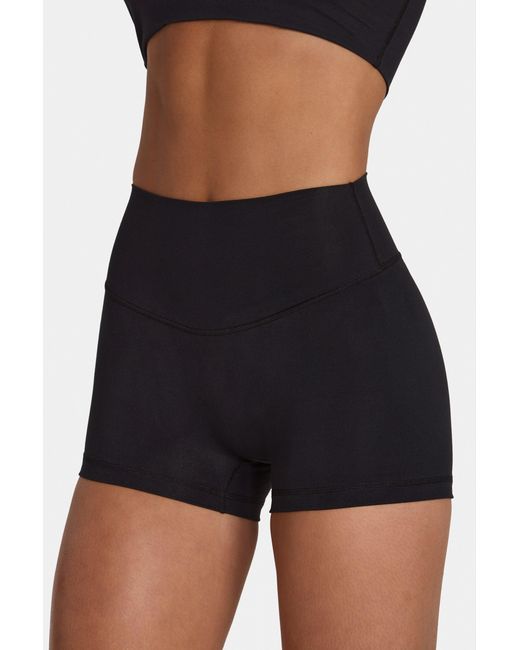 BO+TEE Black Soft Active Mini Shorts