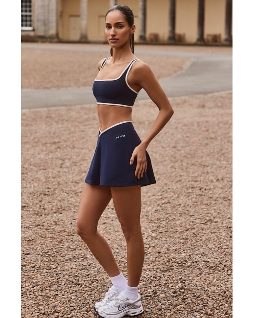 BO+TEE Blue Soft Active Crossover Mini Skort