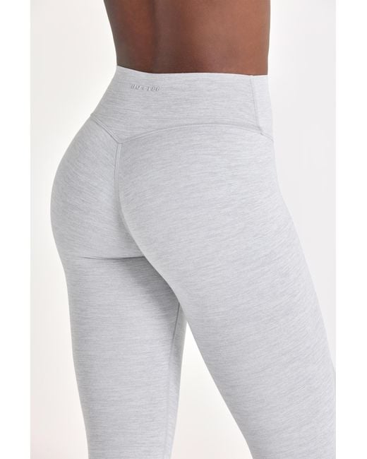 BO+TEE Gray Soft Active Leggings