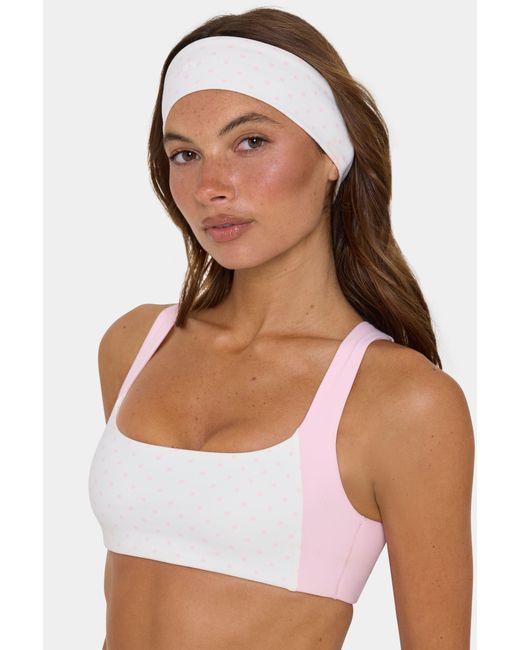 BO+TEE Pink Soft Active Headband