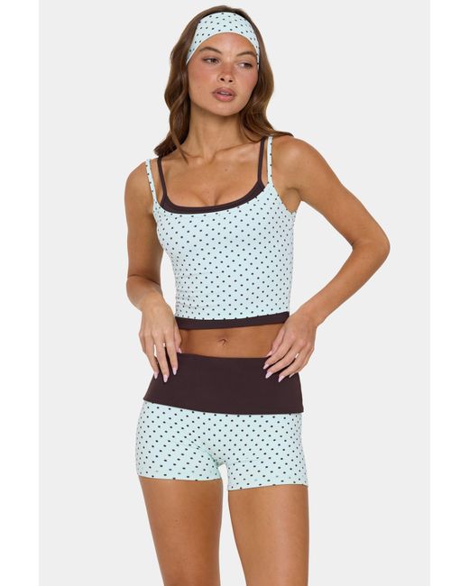 BO+TEE Green Soft Active Double-Layer Tank Top