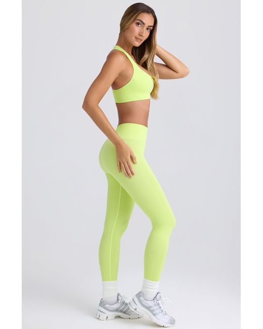 BO+TEE Green Super Sculpt Seamless Leggings