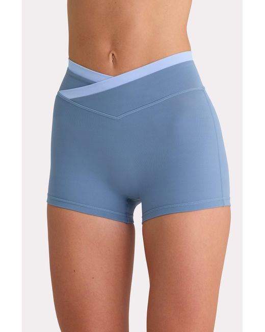 BO+TEE Blue Soft Active Shorts
