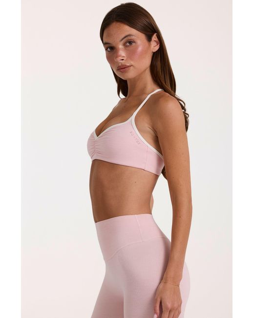 BO+TEE Pink Soft Active Sports Bra