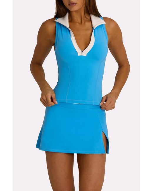 BO+TEE Blue Soft Active Tank Top