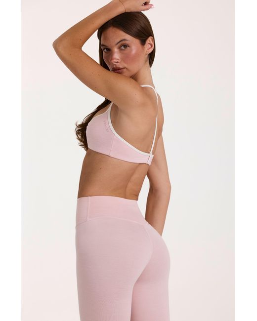 BO+TEE Pink Soft Active Sports Bra