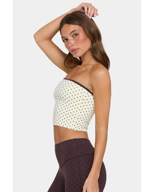 BO+TEE Yellow Soft Active Bandeau Top