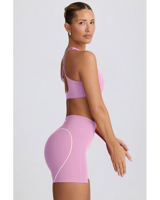 BO+TEE Pink Soft Active Mini Shorts