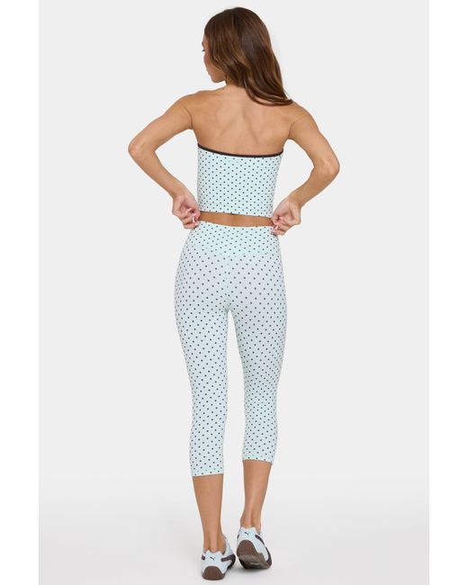 BO+TEE Green Soft Active Capri Leggings