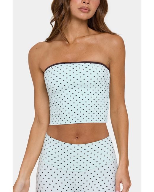 BO+TEE Green Soft Active Bandeau Top