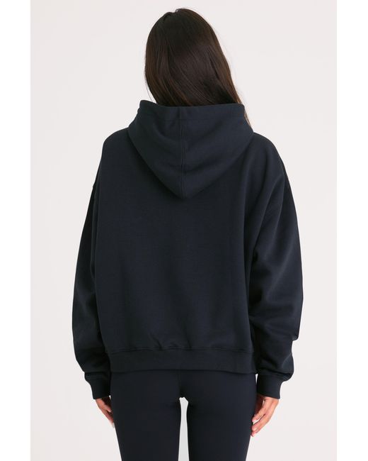BO+TEE Black Oversized Hoodie