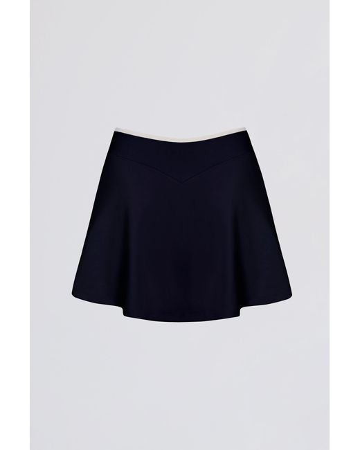 BO+TEE Blue Soft Active Crossover Mini Skort