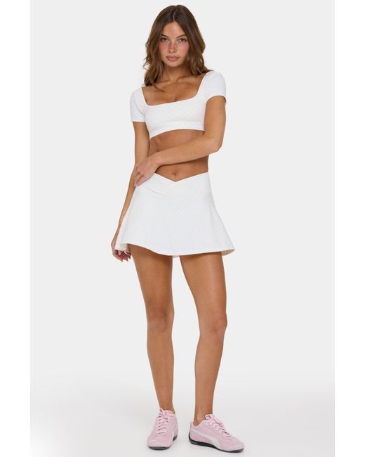BO+TEE Pink Soft Active Mini Skort