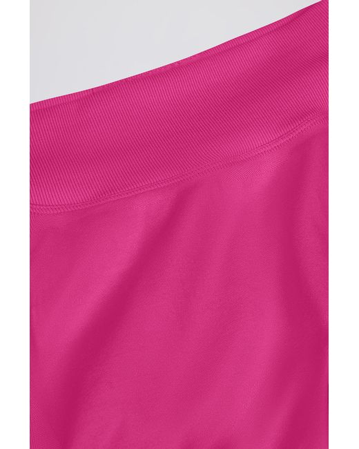 BO+TEE Purple Define Luxe Mini Shorts