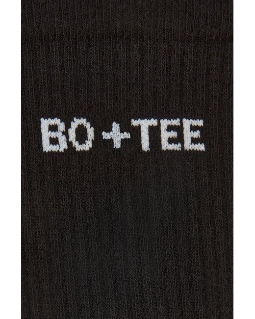 BO+TEE White Ribbed Crew Sock Bundle