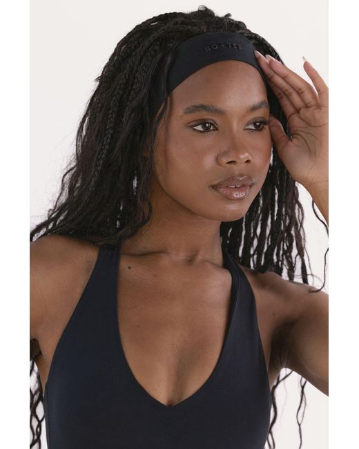 BO+TEE Black Soft Active Headband 3-Pack
