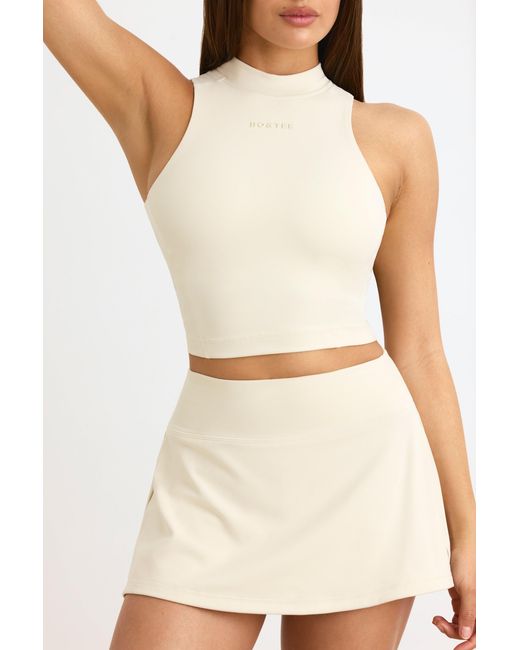 BO+TEE Natural Soft Active High-Neck Tank Top