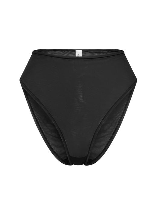 Oh Polly Black Soft Mesh Strapless Bra