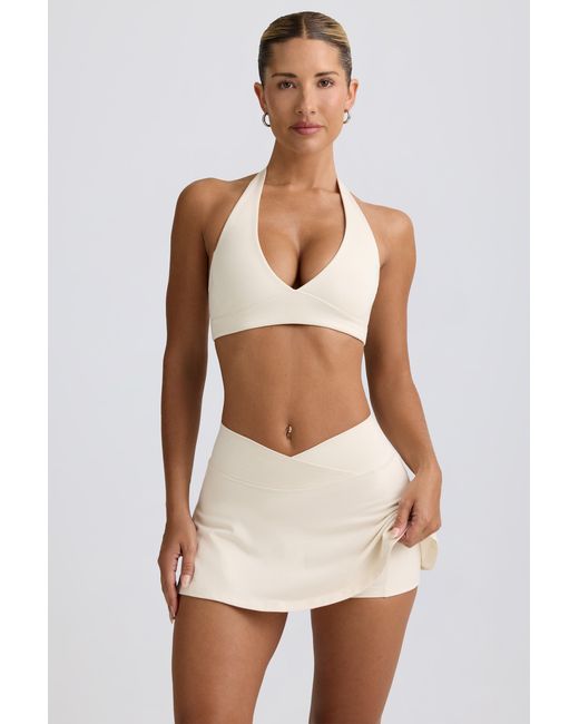 BO+TEE White Soft Active Mini Skort