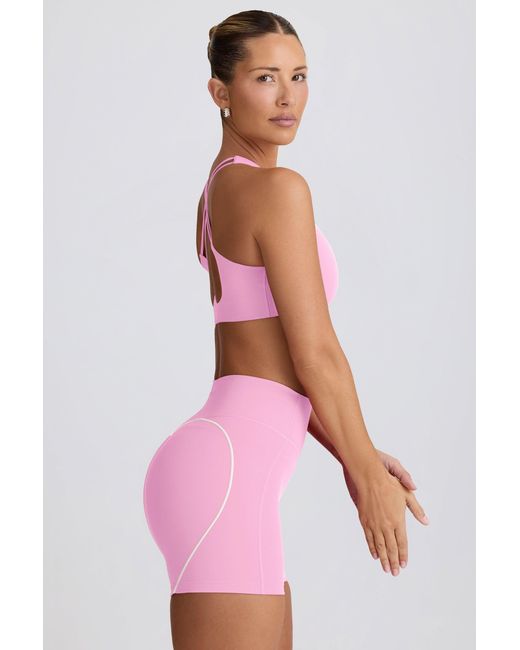 BO+TEE Pink Soft Active Mini Shorts